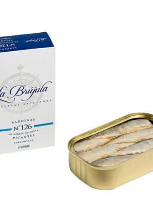 No.126 pikante Sardinen in Olivenöl