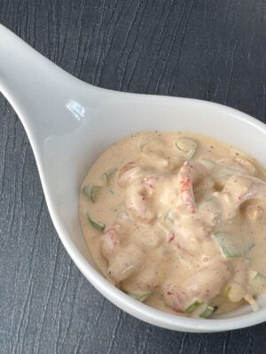 Flusskrebssalat Asia