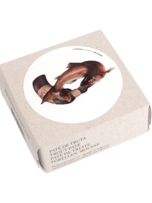 Forellen-Mousse Dose von José Gourmet – cremiger Fischaufstrich aus Forelle mit feiner, streichfähiger Konsistenz