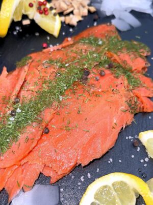 Graved-Sockeye-Lachs